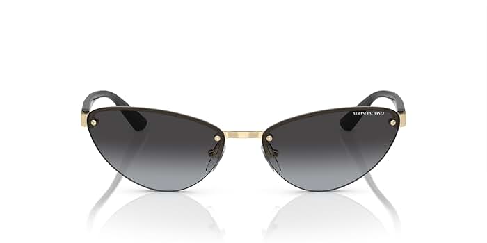 ꧁꧂ARMANIキャスケット Armani Exchange™ AX4125SU 815887 54 Shiny Black Sunglasses